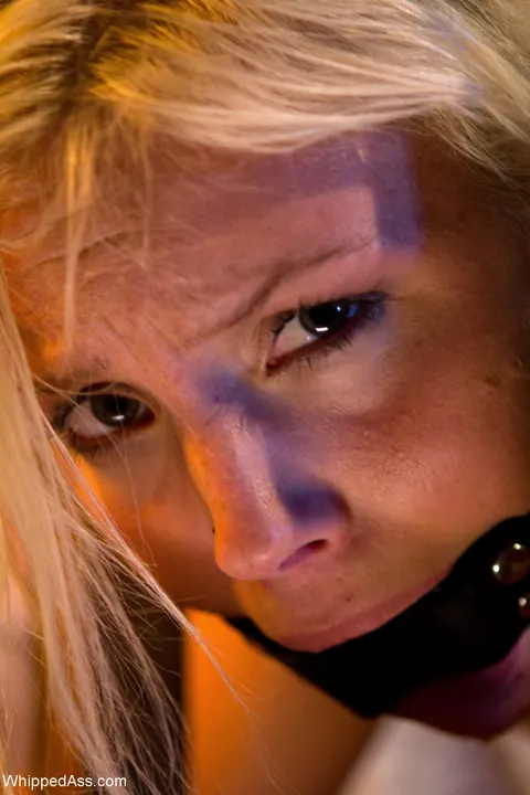 Ashley Fires: Curvy Blonde MILF Dominates Petite Woman with a Strap-On in Leather – photo 18 of 21