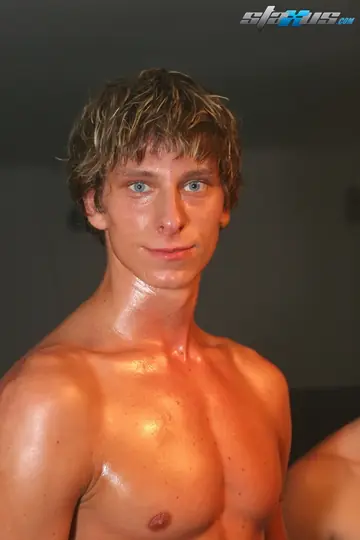 Two Men Trade Blowjobs and Fuck in a Fight Club