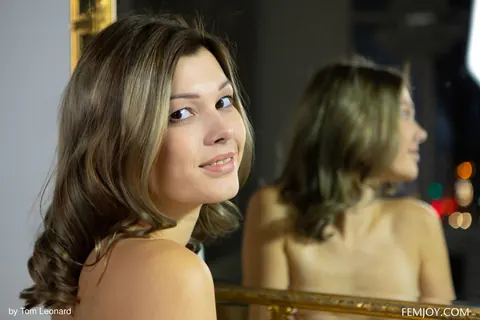 Stefania Beatty: Tall Brunette Strips Off Her Lingerie and Spreads Her Hairy Pussy – photo 20 of 20