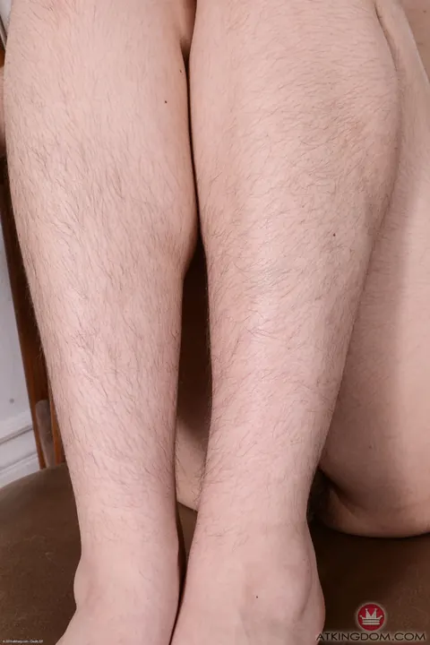 Felix Weatherwood: Petite Brunette in Lingerie Shows Her Hairy Pussy – photo 19 of 21