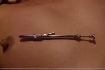 Woman with Pierced Nipples Is Bound and Spreads Her Legs