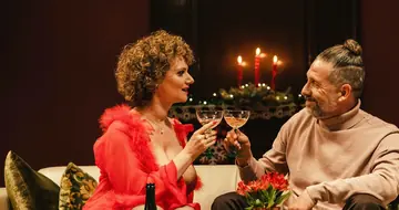 Merce Palau – European MILF Shows Off Her Lingerie and Heels for Christmas
