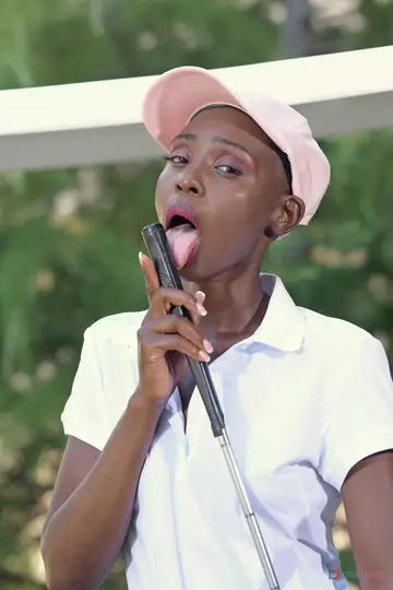 Zaawaadi – Ebony Golfer Sucks Cock and Rides Anal on a Golf Cart
