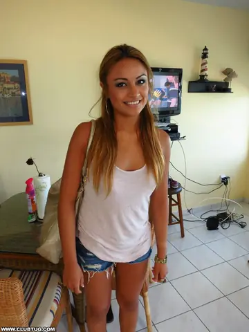 Latina Gives a POV Handjob and a Blowjob