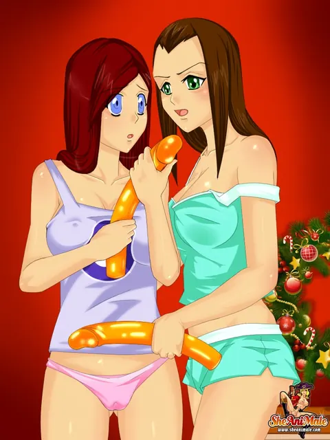 Trans Woman Santa Undresses and Poses Nude – photo 3 of 12