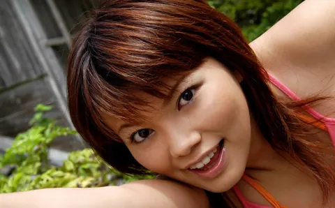 Japanese Redhead Strips Off Her Bikini for Sex on the Beach – photo 9 of 16