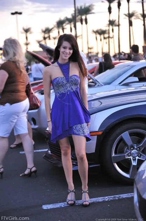 Talia Shepard: Busty Brunette Fists Herself and Uses a Dildo Outdoors in Heels – photo 19 of 20