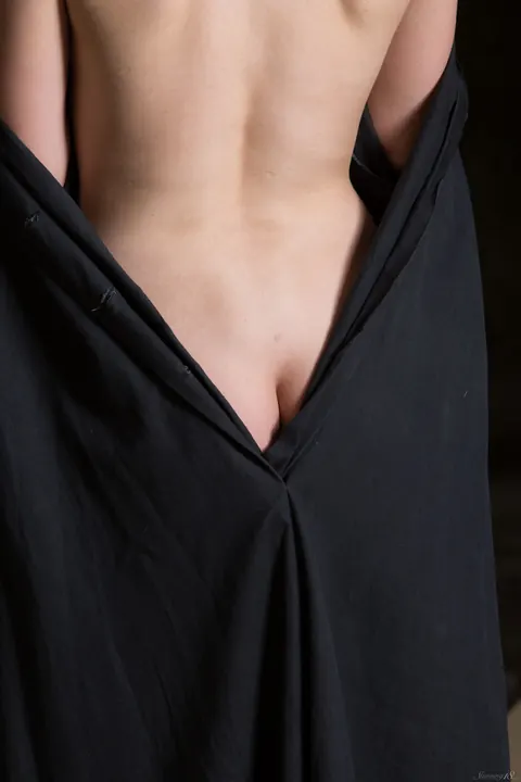 Judith Able: Ukrainian Brunette Nun Strips and Spreads Her Shaved Pussy – photo 7 of 21