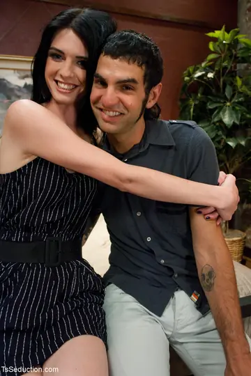 Trans Woman Dominates Her Man with Bondage and Sex