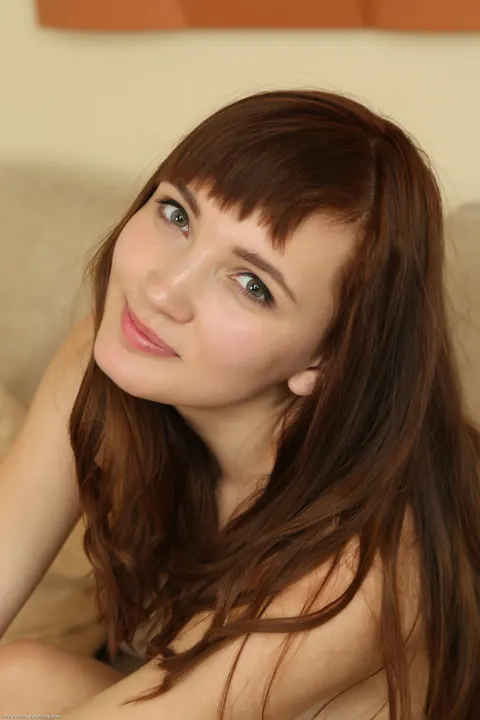 Aria Bella: Russian Brunette Spreads Her Trimmed Pussy Close Up – photo 8 of 20