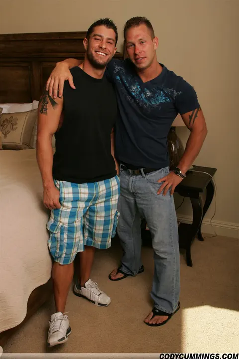 Athletic Studs Suck Cock and Stroke Out Their Loads – photo 3 of 21