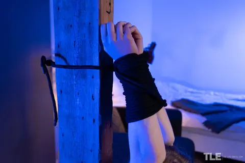 Ginger Mary: Redhead Fingers and Spreads While Bound – photo 1 of 16
