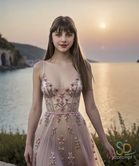 AI-Generated Skinny Babe Poses in Lingerie and Bikini Outdoors – photo 4 of 15
