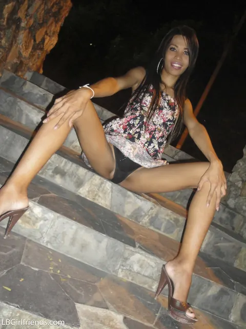 Slim Asian Trans Woman Undresses and Shows Her Cock – photo 6 of 17