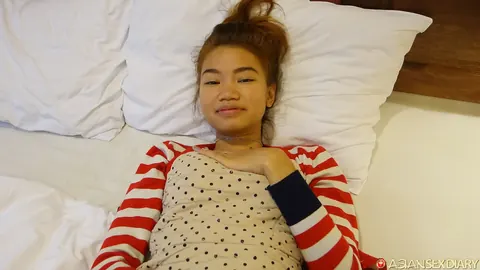 Petite Asian Redhead Gets Fucked Doggy Style – photo 3 of 21