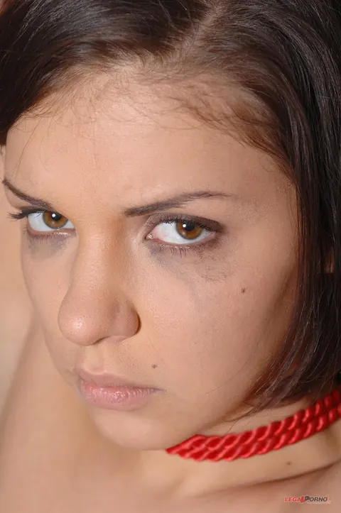 Henessy: Russian Brunette Bound and Fucked Doggy Style – photo 19 of 21