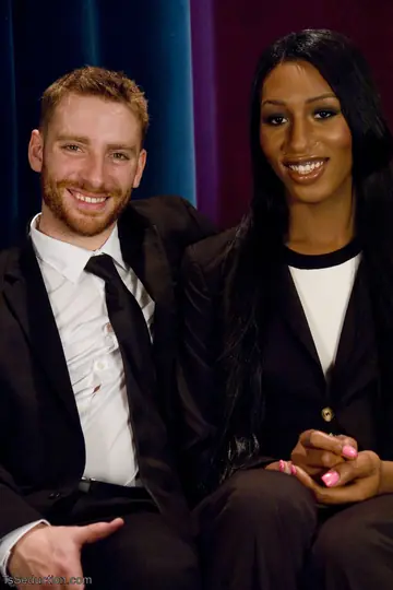 Ebony Trans Woman Dominates Her Male Partner