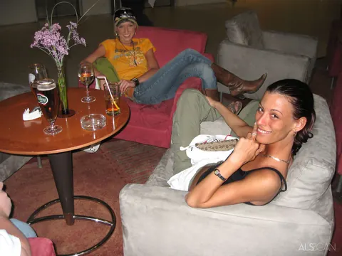 Sweet Amy Lee: Two Slim MILFs Strip and Have Lesbian Sex Outdoors – photo 16 of 16