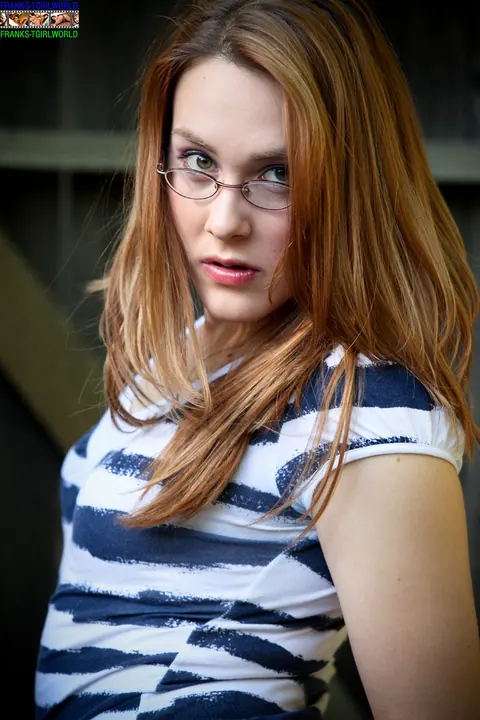 Trans Woman with Small Tits Strips Off Her Clothes and Poses Nude – photo 4 of 15