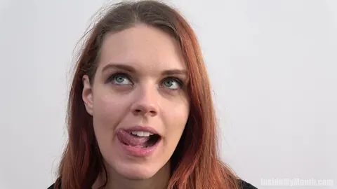 Redhead Parts Her Lips for Dental Exam – photo 7 of 15