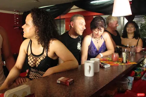 Mature German Redhead in Glasses Dives into a Wild Orgy – photo 3 of 9