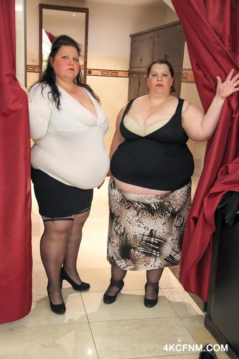 Mature BBW in a Skirt Jerks Two Men to Cumshot – photo 1 of 20
