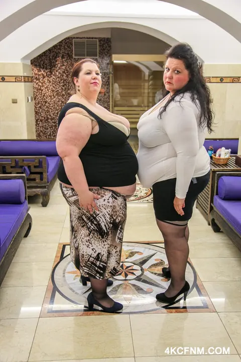 Mature BBW in a Skirt Jerks Two Men to Cumshot – photo 3 of 20
