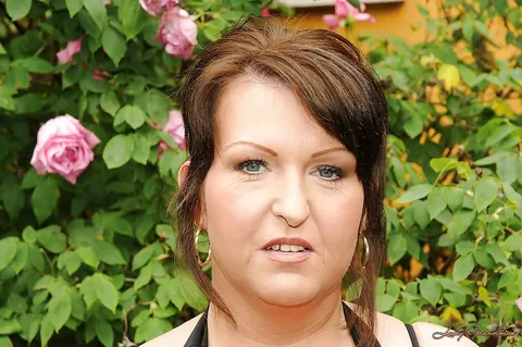 Mature BBW with Big Tits Strips Out of Her Dress Outdoors – photo 3 of 16