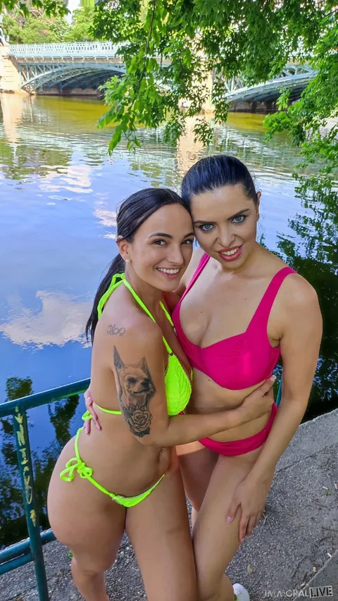 Claudia Bavel: Petite Latina and Russian MILFs Blow and Ride in Bikinis – photo 2 of 21