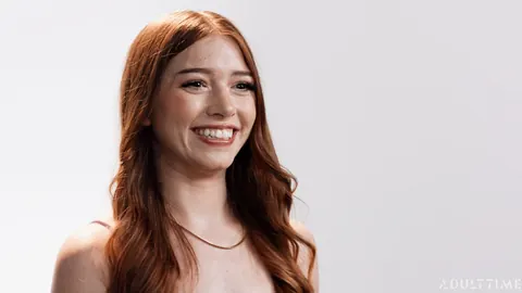 Myra Glasford: Petite Redhead Strips Nude and Fingers Her Pussy – photo 13 of 21
