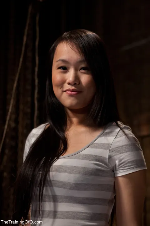 Madeleine Mei: Asian Woman with Natural Tits Bound in Panties – photo 1 of 21