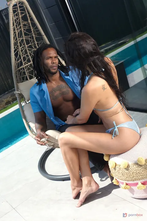 Brunette Fucks a Black Man in Interracial Action – photo 9 of 21
