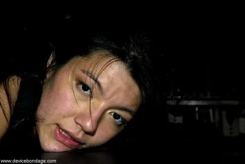 Circe Borges: Tattooed Asian Brunette in Bondage Takes Fingering and Dildo Anal – photo 17 of 20