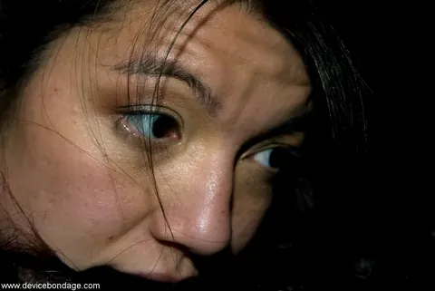 Circe Borges: Tattooed Asian Brunette in Bondage Takes Fingering and Dildo Anal – photo 14 of 20