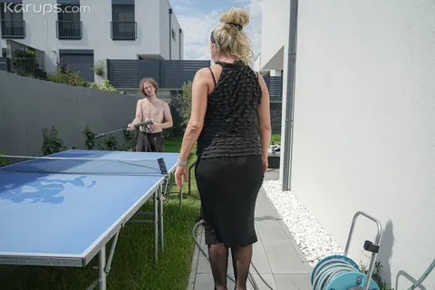 Curvy Mature Blonde Takes Anal Doggy Style and Uses a Dildo – photo 4 of 21