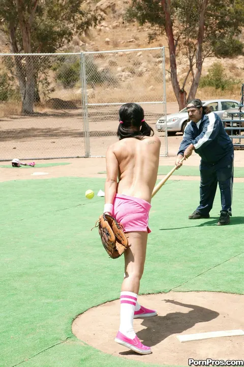 Isis Love: Busty Latina MILF Gets Fucked Outdoors in a Uniform – photo 12 of 21