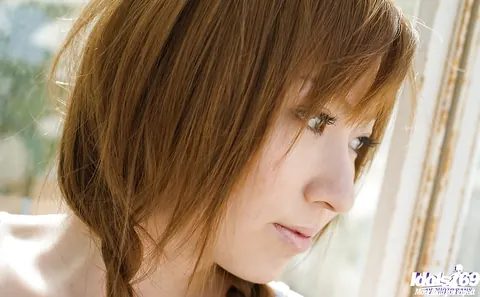 Miyu Nakai: Japanese Brunette in Pigtails Slips Off Her Panties – photo 2 of 15