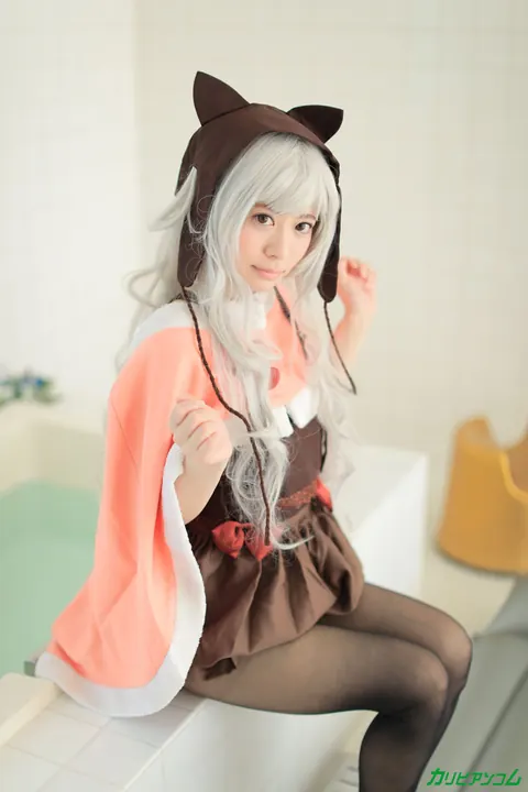 Kurumi Chino: Petite Japanese Babe Gets Creampied in the Bathroom – photo 1 of 20