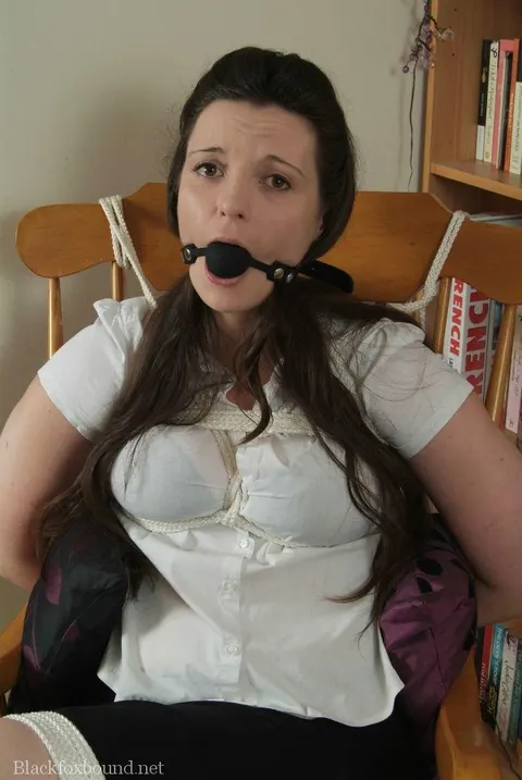Ivy Rain: Busty British Brunette Tied Up in Heels Spreads Her Legs – photo 9 of 16
