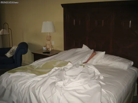 Busty Blonde MILF Spreads Her Pussy in the Bedroom – photo 15 of 15