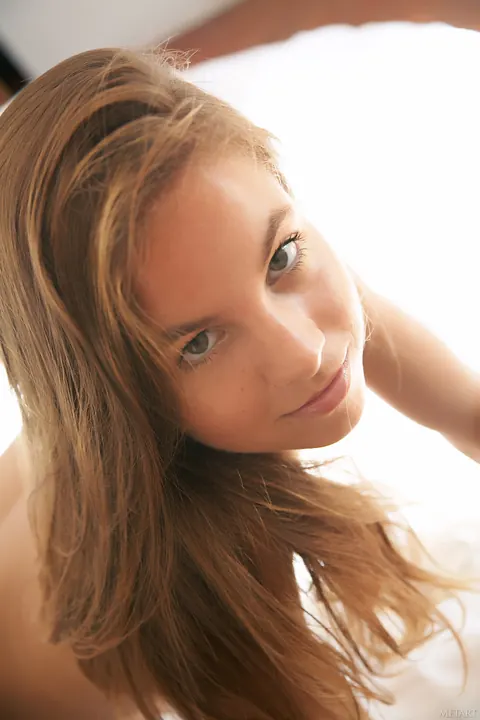 Altea B: Brunette with Small Natural Tits Opens Her Trimmed Pussy – photo 21 of 21