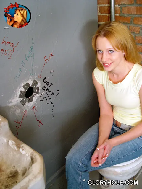 Lexi Mathews: Petite Redhead Sucks Dick and Takes a Facial in Jeans – photo 1 of 21