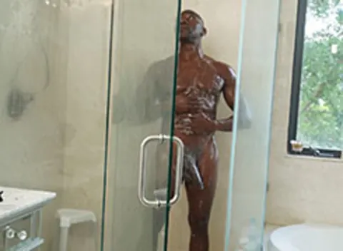Liz Jordan & Don Sudan: Tall Ebony Babe Takes Interracial Anal and a Facial – photo 13 of 21