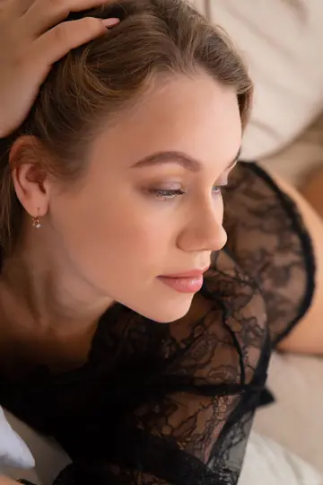Russian Brunette Strips Nude and Spreads Her Pussy