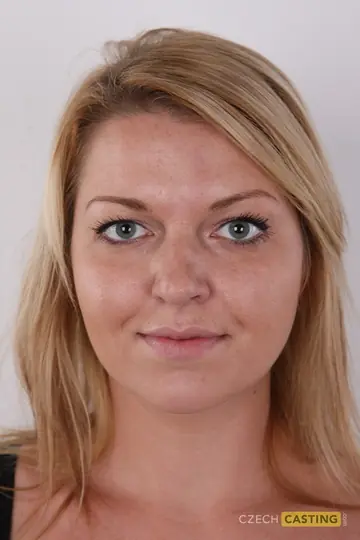 Blonde Czech Woman Strips Out of Her Lingerie to Show Her Pierced Pussy
