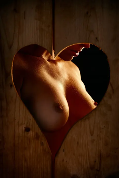 Denise Cotte: German Blonde Centerfold Strips and Shows Her Natural Tits – photo 12 of 16