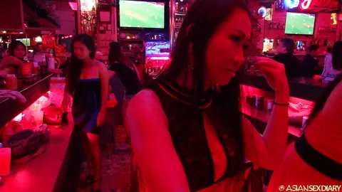 Busty Asian Brunette in a Skirt Has a Missionary Threesome in Public – photo 2 of 21