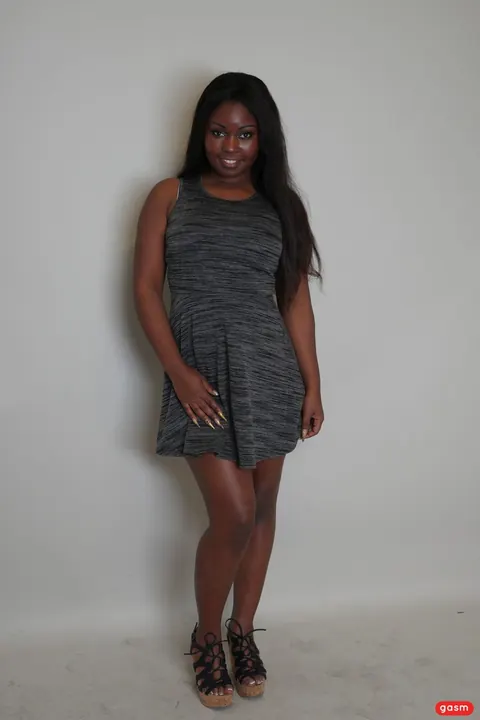 Sunny Star: Thick African Woman Sucks and Fucks Two Men at the Casting – photo 5 of 15