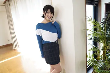 Japanese Brunette in Panties Gets Fucked and Takes Cum