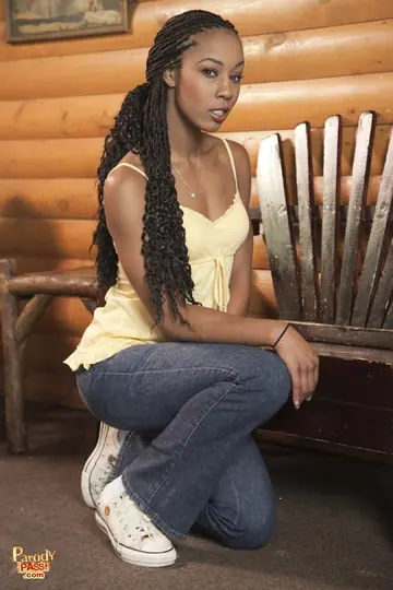 Misty Stone – Ebony Brunette Sucks and Fucks Cowgirl Then Doggy Style